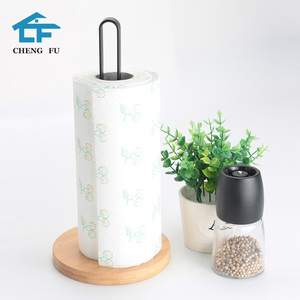 Giá Treo Khăn Tắm Sợi Tre Đa Năng, Phụ Kiện Dây Sắt Dùng Cho Nhà Bếp, Giấy Vệ Sinh - Product Image 5