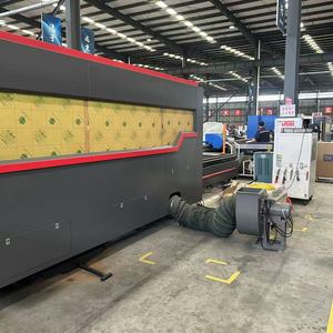 Станок для лазерной резки SUDA, заводской высокопроизводительный FG3015DH, 6000 Вт, волоконный лазерный резак с кодировщиком для обработки листового металла - Product Image 4