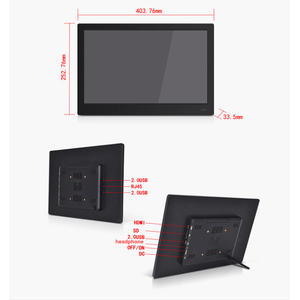 15.6 pollici Touch Screen capacitivo Tablet Android con NFC Vesa 4G RK3399 rete Ethernet per affari nuovo prodotto 10.0 Android - Product Image 6