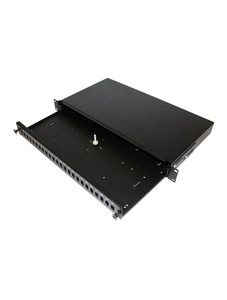 Panel adaptador de fibra óptica 24xMPO 1U para red FTTH utilizado con conector MPO Compatible con POE 4G GSM GPRS SDK - Product Image 2