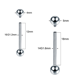 Lingchee temel titanyum dahili dişli dil halkası insan vücudu Piercing takı dudak kulak köprüsü dil tırnak baharatlı kız - Product Image 6