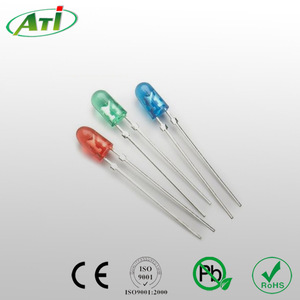 High Bright Dip LED 3mm LED Leuchtdiode Dreifarbige (RGB) Diy LED Chip Chip Diode - Product Image 5