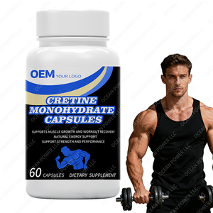 Hot bán OEM nhãn hiệu riêng Creatine Monohydrate viên nang cho xây dựng cơ bắp <span class=keywords><strong>Pre</strong></span> Workout Creatine viên nang - Product Image 1