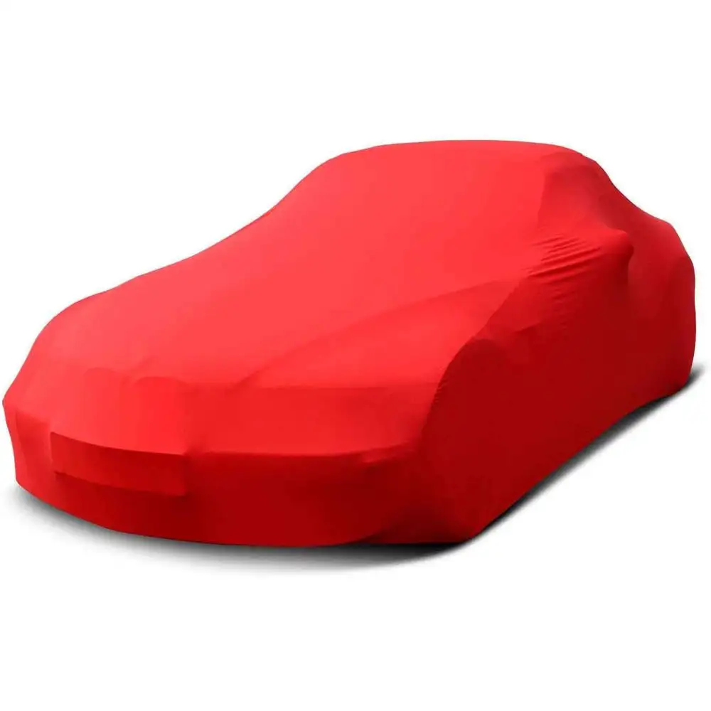 Luxuriöse Soft Stretch Custom-Fit-Auto abdeckung für staub dichte, unterirdische Garage Custom Car Show Cover
