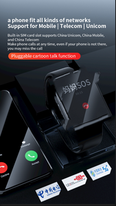 4G smart watch slot per schede sim videocamera videochiamata GPS + LBS + WiFi SOS playstore App scarica il navigatore galleria telefono smartwatch android - Product Image 2