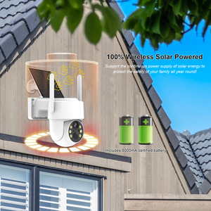 2,5 K Plug Play10.1 ''NVR PTZ WIFI Cámara Kits Sistema 4MP Pant-Tilt Audio bidireccional IP Seguridad CCTV Cámara de red con energía solar - Product Image 4