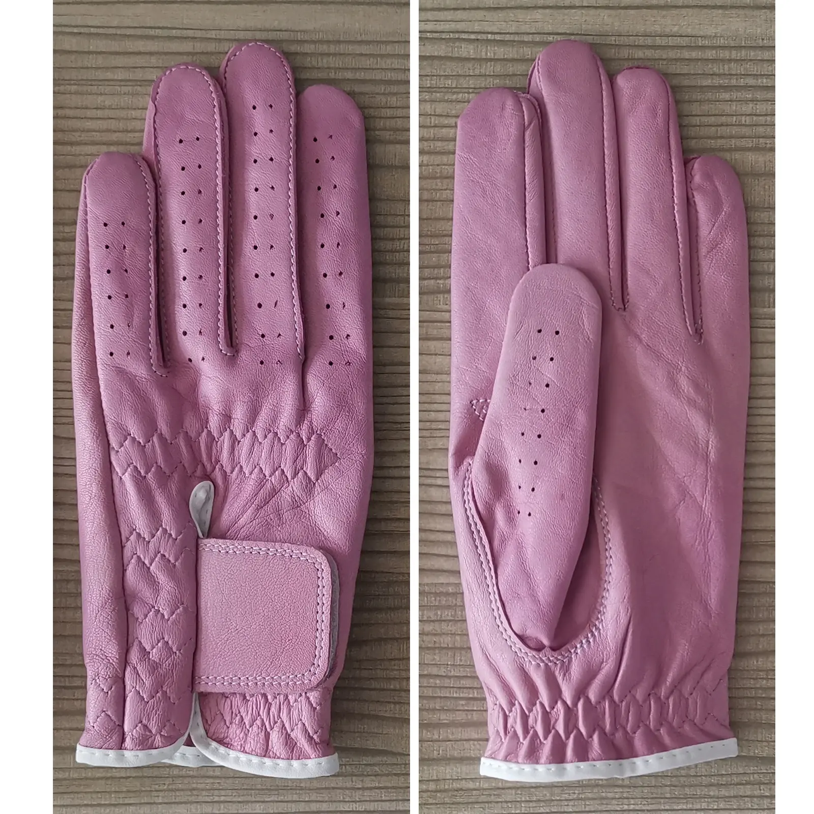 OEM heiß verkaufen Cabretta Golf handschuhe Großhandel bunte Cabretta Leder Indonesien Hersteller