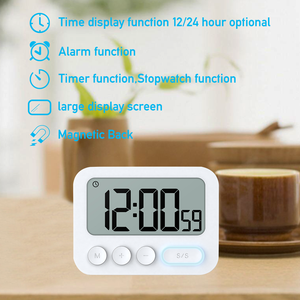 Timer per il conto alla rovescia orologio digitale elettronico da cucina piccola sveglia cronometro ampio Display tempo magnete Timer digitale posteriore - Product Image 3