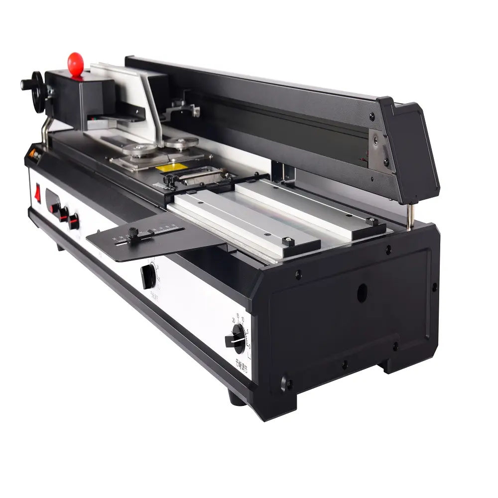 Draadloze Hot Melt Lijm Perfecte Binding Machine Flat Bed Volledig-Auto Stijl Voor Printing House Office School