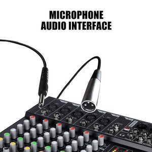RS8-<strong>PRO</strong> Professional DJ <strong>Mixer</strong> 8-Channel USB MP3 Player with 16 DSP Digital Audio Interface for Audio Sound Equipment