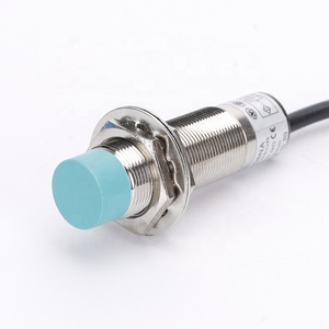 Ip67 m18 pbt 8mm non-flush inductive proximity <strong>sensor</strong> PR18-8DN switch <strong>detects</strong> metal <strong>objects</strong> - Product Image 1