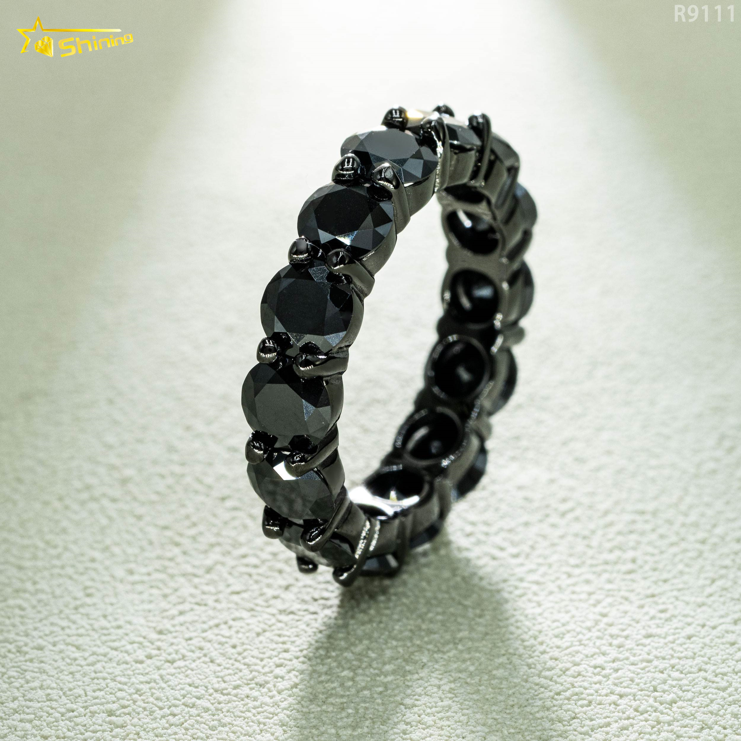 Black Moissanite