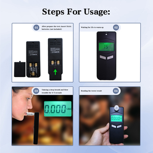 Detector de alcohol de resultado rápido con diseño ligero y controles básicos - Product Image 6