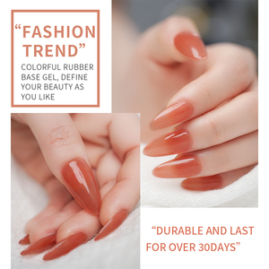 Ransheng Suministro De <strong>Clavos</strong> Free Samples Wholesaler Rubber Base Gel Polish Base Coat - Product Image 6