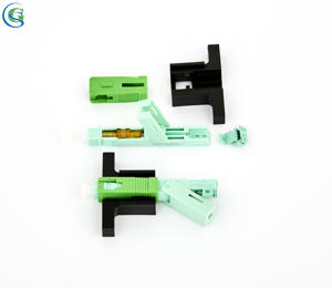 テレコムグレードクイックアセンブリ低挿入損失グランドタイプ53mm光ファイバー高速コネクタSCAPC SC UPC for FTTH - Product Image 4
