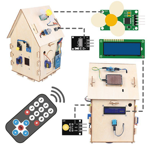 DIY Wood House IOT-Projekt kit für Arduino STEM-Programmier kits