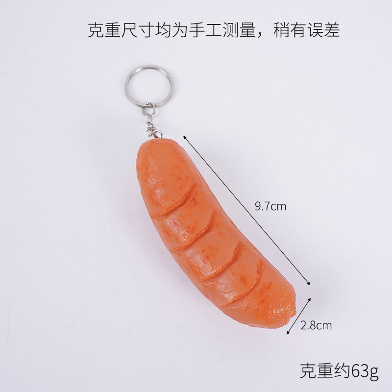 Hot Dog Sausage-Keychain