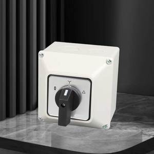 OSWELL 5 kutuplu evrensel transfer anahtarı kutusu çift güç anahtarı motor su geçirmez döner anahtar IP65 1-0-2 - Product Image 3