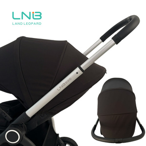 עגלת תינוקות/פעוטות 3 ב-1 איכותית מבית Landleopard Tiger, עם שלדת אלומיניום מתקפלת, וחגורת בטיחות בעלת חמישה נקודות. - Product Image 6