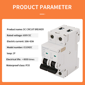 XIONGSOLAR 63A Manual Transfer Switch 35MM Track <strong>Installed</strong> Miniature <strong>Circuit</strong> <strong>Breaker</strong> MCB by Manufacturer