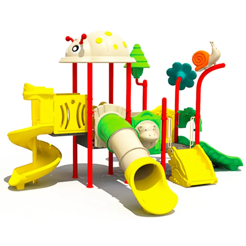 Benutzer definierte billig Niedriger Preis Kunststoff Glasfaser Rohr Slip Kinder Spielhaus Outdoor-Spielplatz Baby Mini-Rutsche