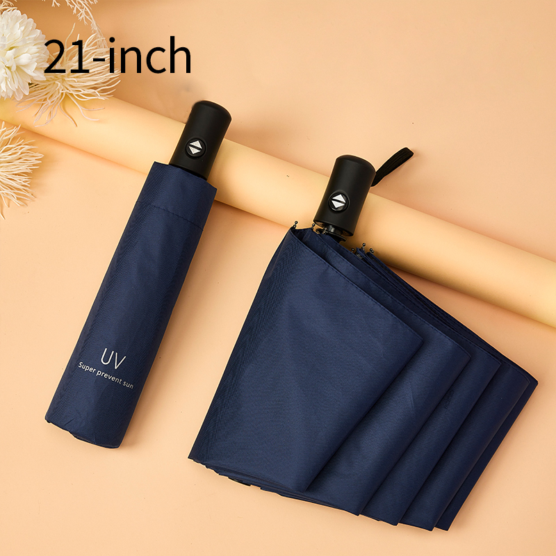 Parapluie automatique bleu marine