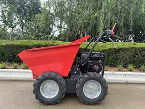 Wholesale Transport Truck 6.5HP Mini Dump Bucket Wheel Trolley Gasoline Handling <strong>Loading</strong> and <strong>Unloading</strong> Climbing Mini Barrow - Product Image 3