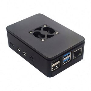 Carcasa de ABS con carcasa de ventilador para Raspberry Pi 4 Modelo B - Product Image 3
