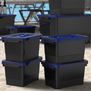 プラスチック製収納ボックス透明多機能雑貨収納ボックス収納ボックスビン - Product Image 2