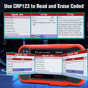 <strong>LAUNCH</strong> X431 CRP12023 <strong>LAUNCH</strong> Crp123 Creader <strong>Code</strong> <strong>Reader</strong> Auto Diagnostic Tool Scanner for ABS, SRS, Transmission and Engine System - Product Image 3