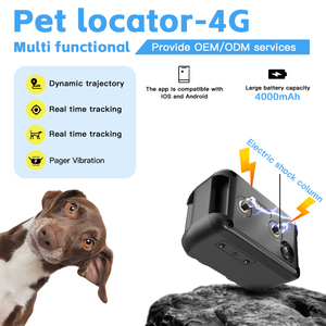Orta büyük ırklar için avcılık köpek eğitim yaka GPS titreşim stimülasyon GPS izleme çit WiFi/GSM Android App - Product Image 2