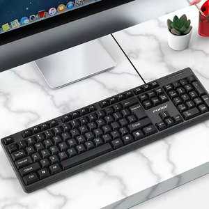 Business Office PC Wired 104 Key <strong>Keyboard</strong> Wired ABS Material <strong>Computer</strong> <strong>Keyboard</strong> for Desktop - Product Image 6