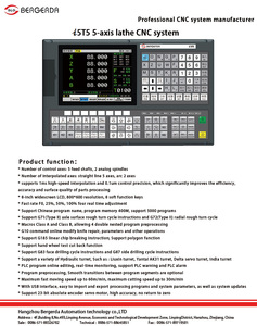 Unterstütztes 5-Achsen-CNC-Controller-Frässteuerungssystem für SPS-ATC-Fräsmaschinen