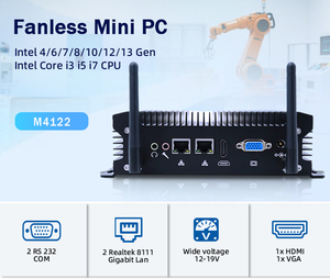 Dual Lan 2 COM Industrial Computer PC Intel Core I3 I5 I7 Dual Display 8USB Industrial Automation Control <strong>Embedded</strong> <strong>System</strong> - Product Image 3
