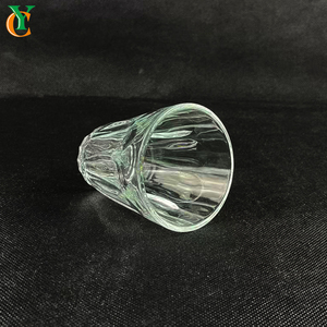 100ml 140ml 240ml temizle yuvarlak cam bardak 3OZ 5OZ 8OZ yeni stil için boba çayı viski su şarap bardağı - Product Image 5