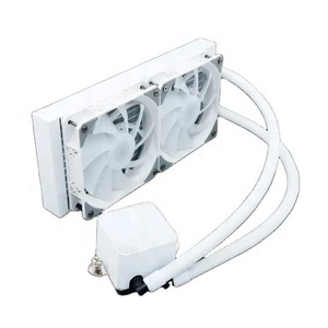 OEM ısı dağılımı servis sağlayıcı fabrika PC su soğutma çözümü özelleştirilmiş ODM beyaz 360 bilgisayar su soğutma soğutucu - Product Image 4