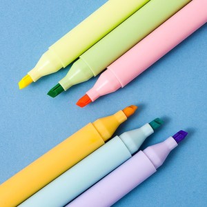 New Arrival School Student <strong>Highlighters</strong> Set Soft <strong>Tip</strong> Drawing Marker Pens Colored Pens Stationery Set - Product Image 6