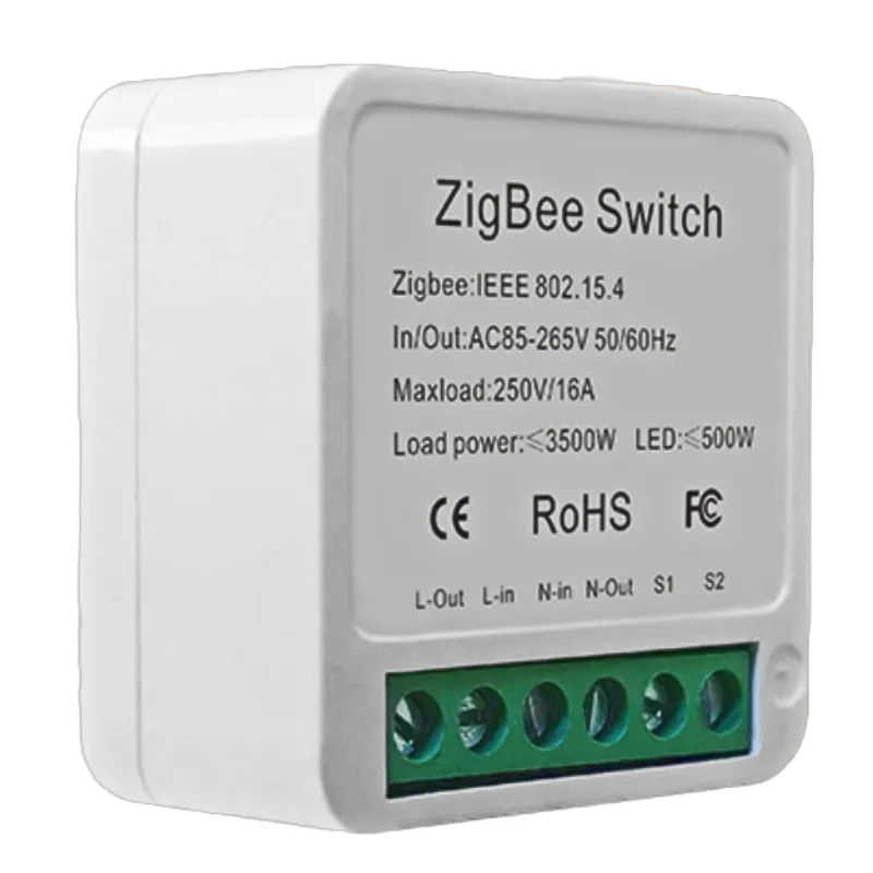 Zigbee 3.0 Switch 16a Breaker Ewelink App Afstandsbediening Smart Home Work Met Alexa Google Home Yandex Alice