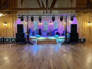 حامل إضاءة مسرح الحدث المحمول للخدمة الشاقة ، برج كرنك حديث مربع من سبائك الألومنيوم المصنوعة من الخشب الرقائقي - Product Image 6