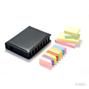 Pu皮革封面便签套带2022日历立方体形状定制便签本 - Product Image 4