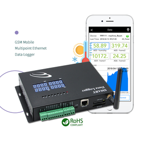 Medidor de temperatura y humedad Modbus TCP, dispositivo GSM/GPRS/GPS, registrador de datos, alarma inalámbrica para el hogar - Product Image 1