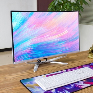 2021ธุรกิจ27นิ้วหน้าจอโค้ง Full HD 1920*1080ชนะ10ใหม่ I5 I7แกนคอมพิวเตอร์หน้าจอ PC การศึกษาออนไลน์ AIO - Product Image 2