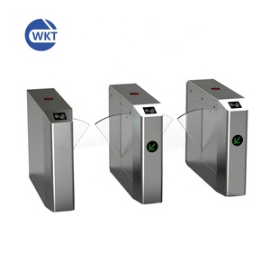 Produttore Cartoon sicurezza HDPE Flap cancello tornello sistema di controllo di accesso con riconoscimento facciale e RFID per la barriera della metropolitana - Product Image 1