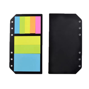 彩色A5 a 6尺寸6孔便签活页便签纸不干胶分类 - Product Image 4