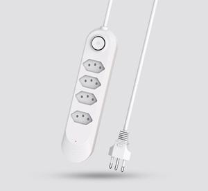 4 yollu 3 yuvarlak Pin çok fiş şerit güç 2025 güç brezilyalı özel elektrik İletişim soket çıkış genişletici - Product Image 5