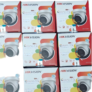 Hik ColorVu 3,0 8 МП умный Гибридный светильник с кольцевым фиксированным сетевым фотоаппаратом DS-2CD2387G3-LI2UY безопасности аудио в реальном времени - Product Image 2