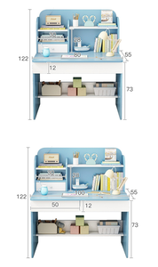 Escritorio de ordenador para el hogar, escritorio de apartamento pequeño, escritorio sencillo para estudiantes, dormitorio, mesa de estudio pequeña - Product Image 5