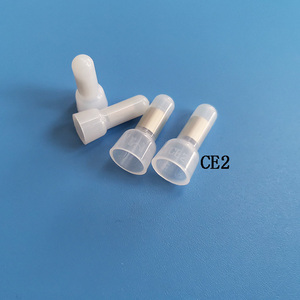 Naylon terminaller kapalı konektörler <span class=keywords><strong>CE5</strong></span> tel bağlayıcı sıkma terminali bakır boru kapalı uçlu tel konektörler