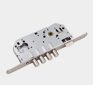 Chống Khoan 4 Điểm Bolt Lỗ Mộng Xi Lanh Khóa Cơ Thể Thép Không Gỉ An Ninh Cerraduras Para Puerta Fechadura De Porta - Product Image 2