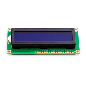 LCD1602 LCD 1602 I2C-Anzeigebildschirm mit blauer Hintergrundbeleuchtung für Arduino